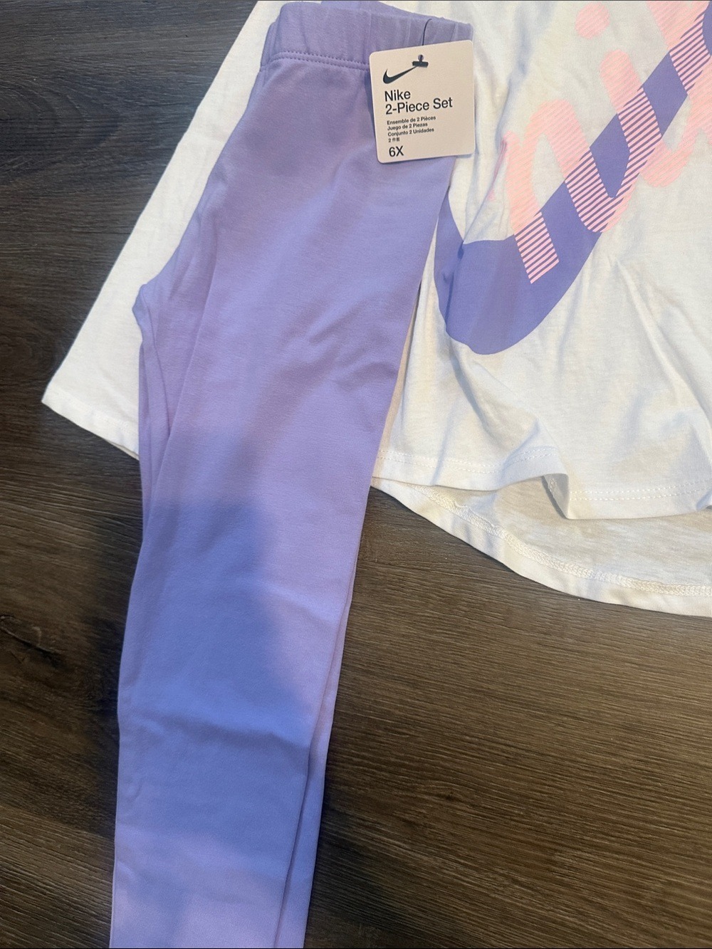 Girls Nike 2-piece Set 6X - Picture 4 of 5